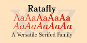 Ratafly, a Serif Font by Ingrimayne Type (Thumbnail 1 of 11)