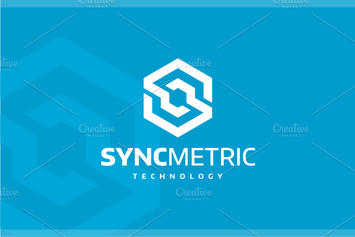 Sync metric - Letter S Logo, a Branding & Logo Template by yopie