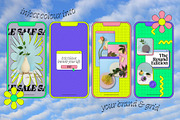 Neo Geo Instagram Template Kit, a Social Media Template by angelainthefields (Thumbnail 2 of 11)