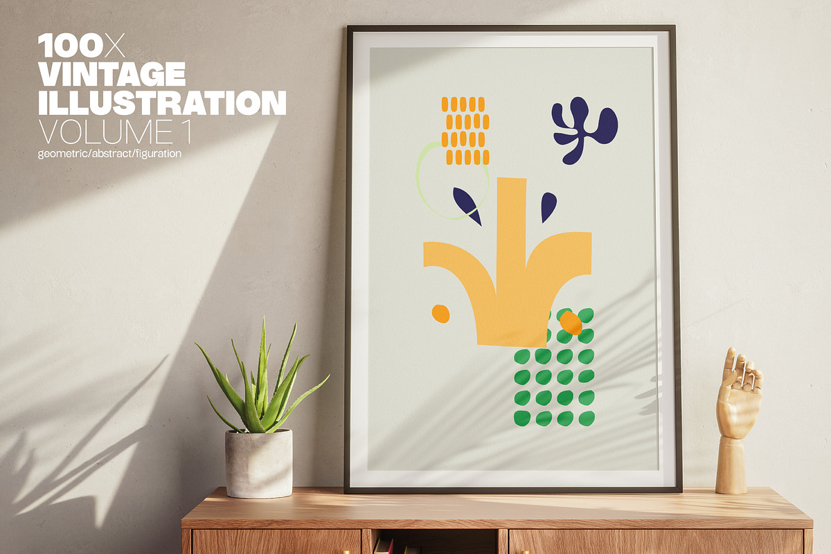 100x VINTAGE ILLUSTRATION - VOLUME 1, a Pattern Graphic by La Boite Graphique (Photo 3 of 7)