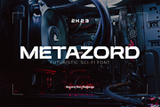 SS Metazord - Futuristic Font, a Sans Serif Font by Typocracy Studio (Thumbnail 1 of 12)