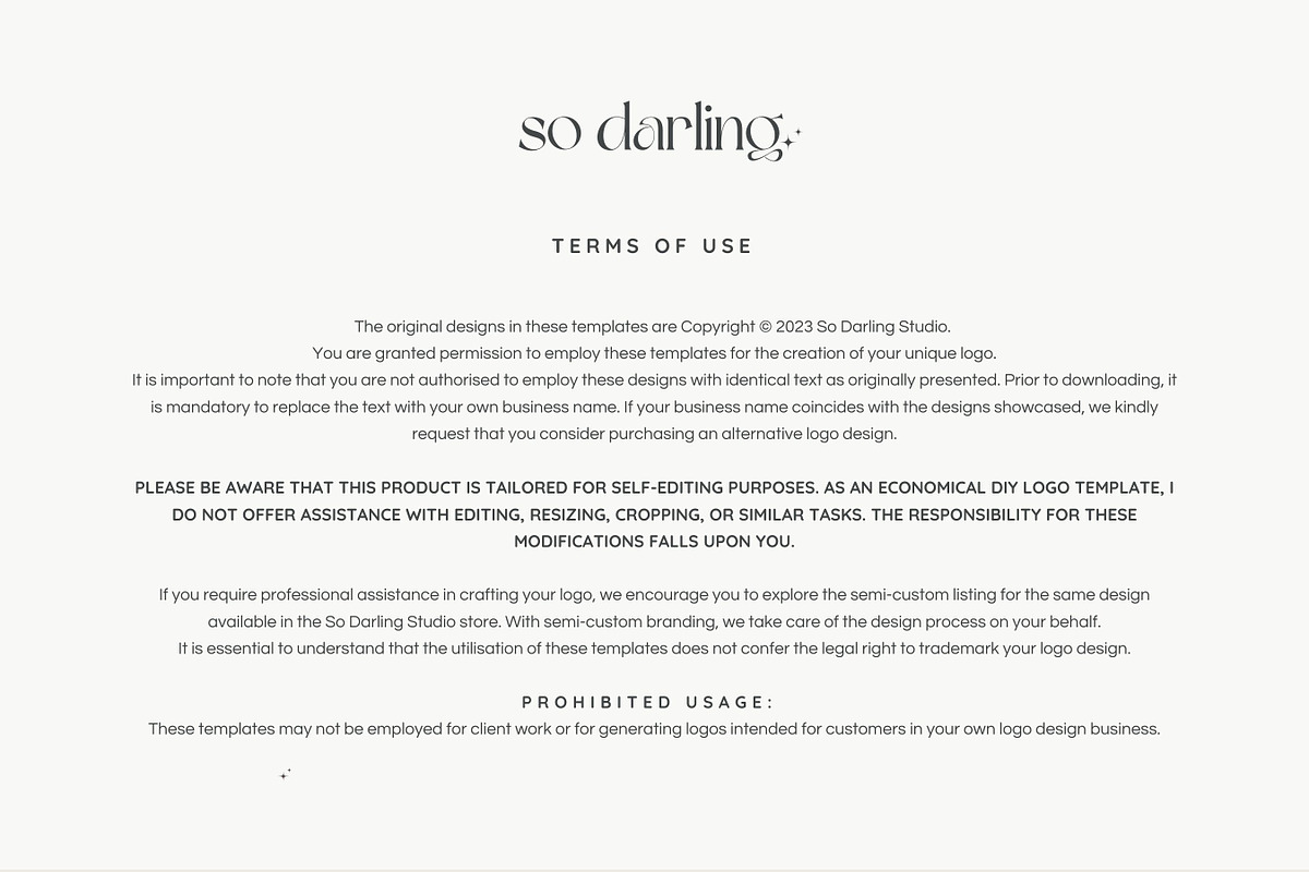 Canva Brand Kit | Logo & Brand board, a Branding & Logo Template by So Darling Studio (Photo 6 of 6)