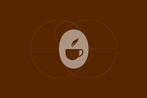 Cafe The Leaf Logo