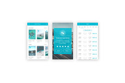 Travel & Flight Booking Adobe XD App, an UI Kit Template by themelove (Thumbnail 3 of 16)