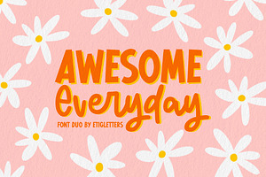 Awesome Everyday Font Duo