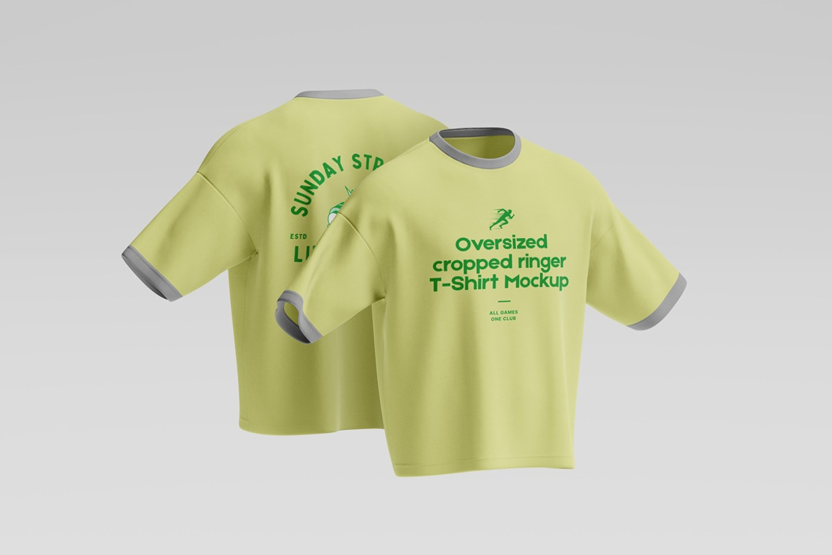 Oversized T-Shirt Mockup, a Shirt Mockup by Momogi (Photo 7 of 8)