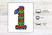 Christmas Alphabet Clipart, an Illustration by Canvas Craft (Thumbnail 7 of 7)