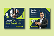 Creative Workshop Promo Social Media, a Social Media Template by MightyDesign (Thumbnail 3 of 8)