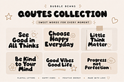 Bubble Bean, a Sans Serif Font by cocodesign (Thumbnail 5 of 7)