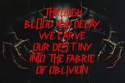Smoky Ghost - Scary Horror Font, a Font by PutraCetol Studio (Thumbnail 10 of 11)