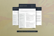 Canva Resume Template, a Resume Template by DesignDevisers (Thumbnail 5 of 10)