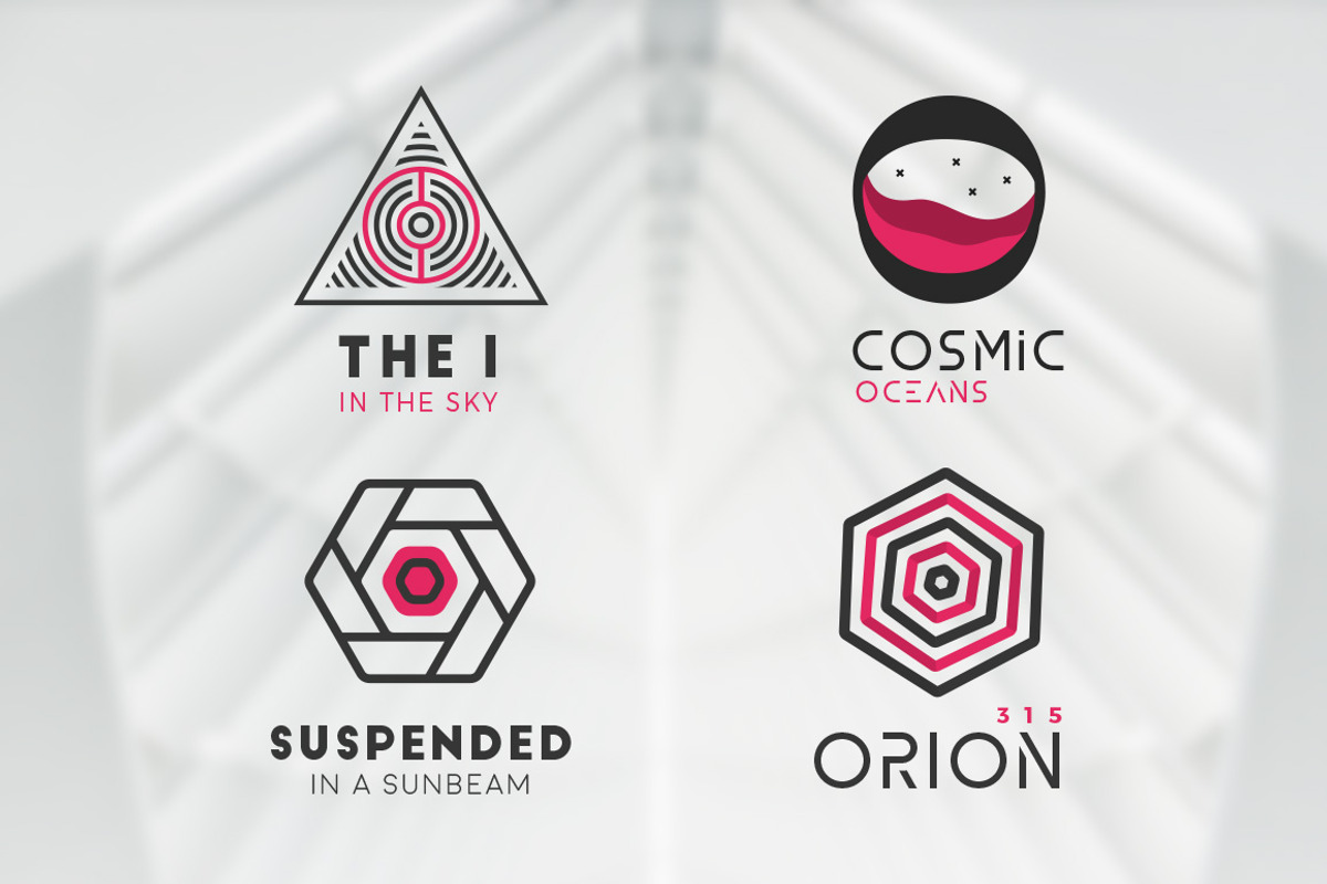 10 Futuristic logos pack, a Branding & Logo Template by fortyfive (Photo 5 of 6)