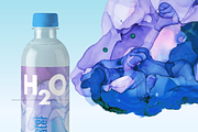 Blue Alcohol Ink Textures, a Texture Graphic by JSolomatina (Thumbnail 3 of 8)