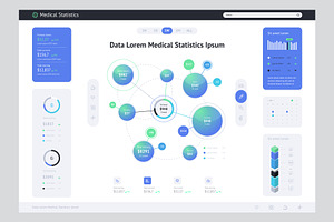 medical infographics and statistics