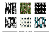 Llama Retro Art Style Designs, a Pattern Graphic by karenfoleyphoto (Thumbnail 6 of 10)