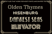 Black and Tan Vintage Styles Pack, a Brushes & More by Vectricity Designs (Thumbnail 4 of 5)