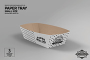 Paper Takeout Trays Packaging Mockup, a Packaging Mockup by INCDesign (Thumbnail 6 of 10)