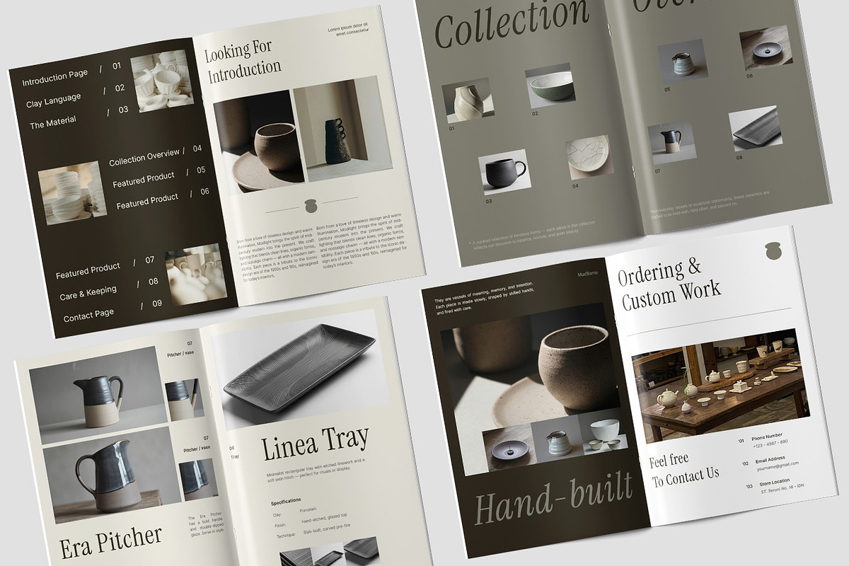 Project Property Look Book Template, a Brochure Template by TMint Play (Photo 2 of 8)
