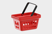Shopping basket, an Object 3D Model by fahad121 (Thumbnail 4 of 7)