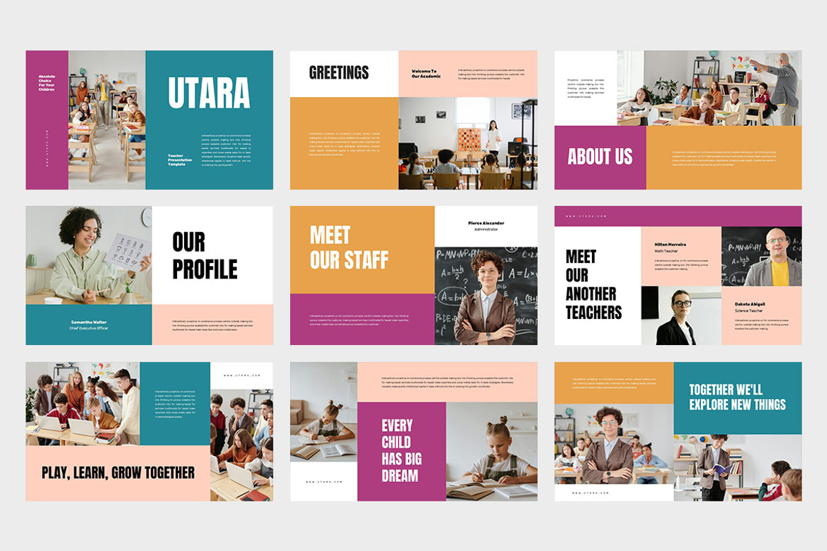 Utara : Teacher Powerpoint, a Presentation Template by Punkl Camp (Photo 2 of 9)