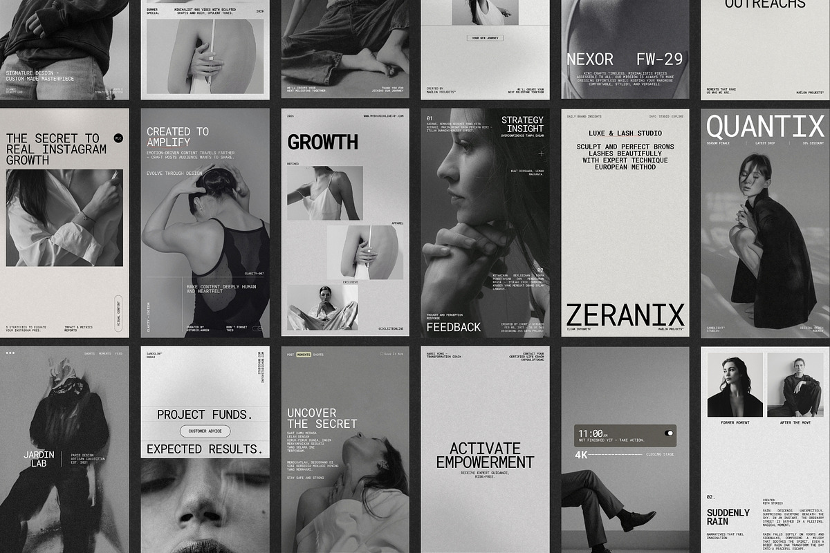 Marketing Instagram Story Canva Kit, a Social Media Template by Pixel Grid (Photo 4 of 8)