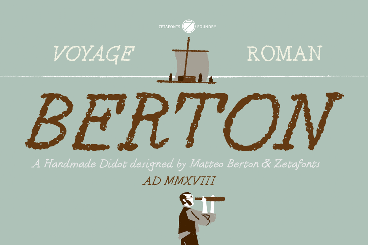Berton - 2 fonts