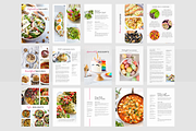Minimalist Cookbook Canva Template, a Presentation Template by White Dreamers (Thumbnail 9 of 10)