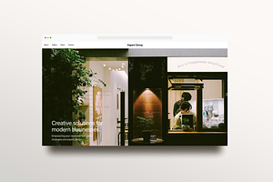 Business Squarespace Template