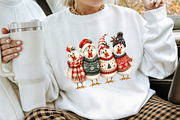 Christmas Chicken Winter Sublimation, a Seasonal Illustration by Creative Art (Thumbnail 3 of 3)