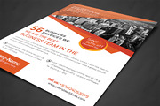 Corporate Business Flyer Template, a Flyer Template by AfzaalGraphics (Thumbnail 3 of 4)
