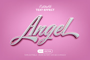 Angel Pink Text Effect Style, a Layer Style Add-On by Mockmenot (Thumbnail 1 of 2)