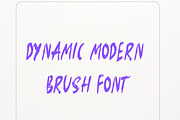 Bread Pitt: Modern Brush Font, a Script Font by PaperMoon (Thumbnail 5 of 6)