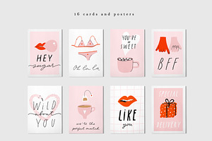 La La Love - Cute Valentines Day Set