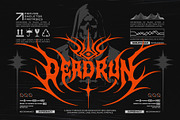 Sad Rock Typeface, a Blackletter Font by alit design (Thumbnail 7 of 20)