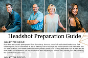 Headshot Preparation Guide, a Brochure Template by Cristina Nicole (Thumbnail 2 of 2)