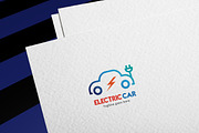 Electric Car, a Branding & Logo Template by da_only_aan (Thumbnail 1 of 2)