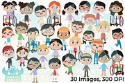 Everyday Kids Clipart, a Person Illustration by Lime & Kiwi Designs (Thumbnail 2 of 2)