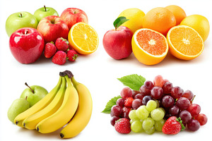 Assorted fresh fruit arrangements, a Food & Drink Photo by AlyaAnd