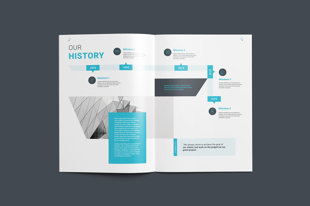 Company Profile, a Brochure Template by WOWPro (Photo 5 of 10)