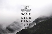 Vogu-Font | With 5 Free Mockups, a Sans Serif Font by Modus Prime (Thumbnail 2 of 6)
