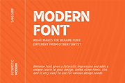 CF Behame - Sleek Futuristic Sans, a Sans Serif Font by Indotype Foundry (Thumbnail 3 of 10)