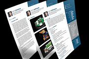Creatives Resume Set, a Resume Template by potterDesigns (Thumbnail 5 of 5)