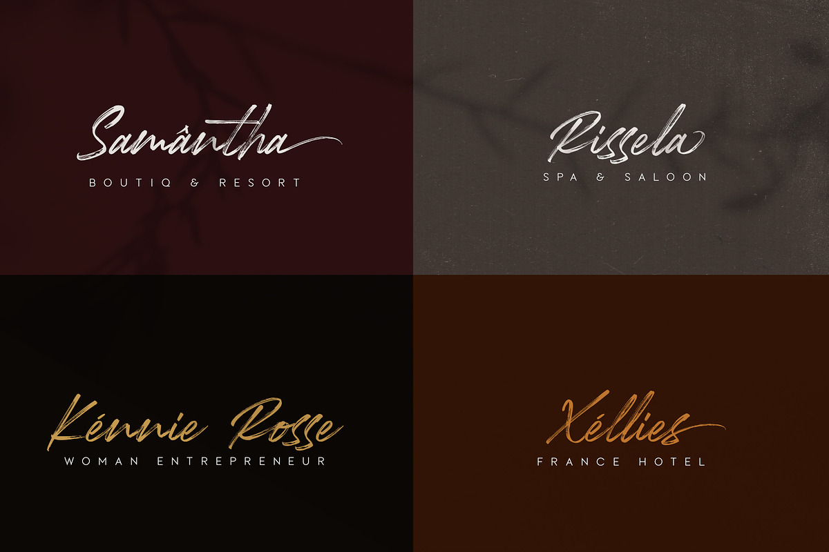 Sale! Rockness - Handbrush Typeface preview 4