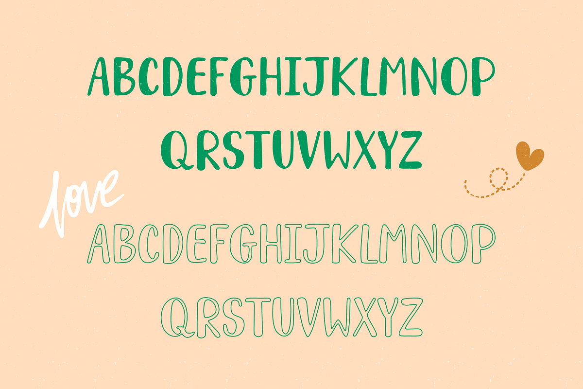 Lunacharm font preview 5