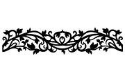 Nature Frame Art Silhouette Clipart, a Graphic by hafijul (Thumbnail 5 of 13)