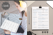Editable PODCAST Planner Bundle Pack, a Templates & Theme by Templatables (Thumbnail 8 of 9)