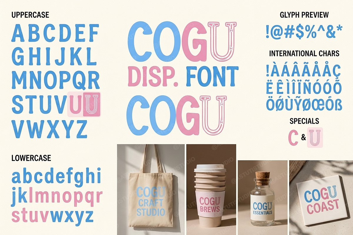 Cogu - A Modern Luxury Serif Typefac, a Serif Font by Astuti Studio (Photo 17 of 23)