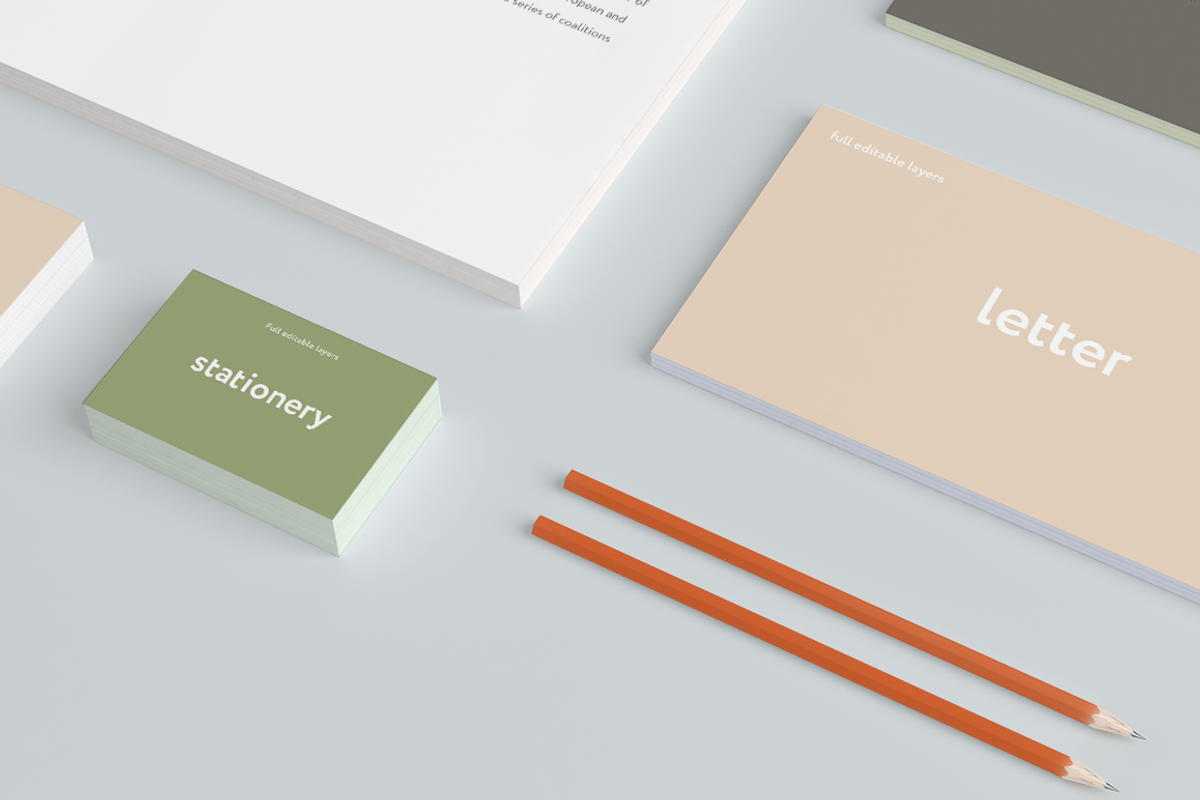 Branding Mock-Up Set, a Pens & Pencil Mockup by GraphicWave (Photo 3 of 34)