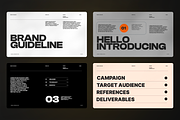 Brand Guideline PowerPoint, a Presentation Template by SquidPixey (Thumbnail 2 of 7)