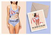 Summer Vibes illustration, an Illustration by Nastya Tkachova (Thumbnail 7 of 8)